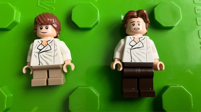 lego Star Wars Han Solo x 2 minifigures