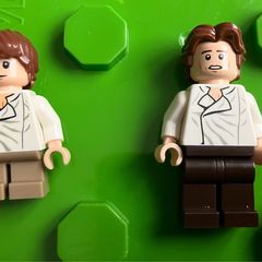 lego Star Wars Han Solo x 2 minifigures