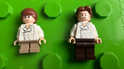 lego Star Wars Han Solo x 2 minifigures