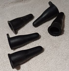 Black Lamb Teats  x 5