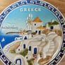 Greece Wall Plate Image 2