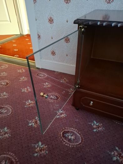 Mahogany Style Display Cabinet