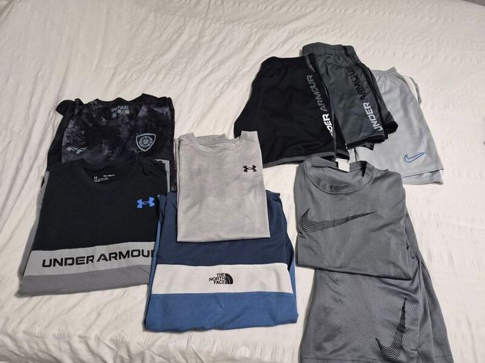 Selection of boys clothes
