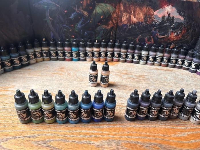 Complete ScaleColor Paint Set (70 Colours) Excellent Condition