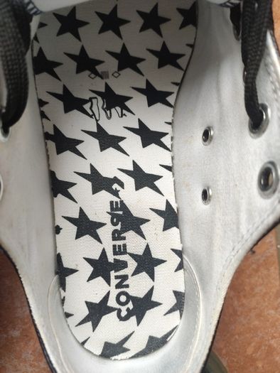 Converse x Miley Cyrus Chuck Taylor All Star Low Patent Stars Black  UK 6