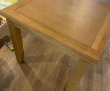 Solid Oak Extending Dining Table