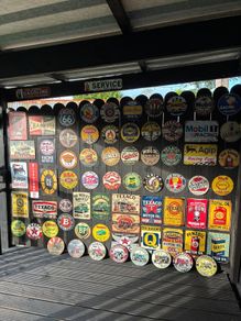 vintage metal signs