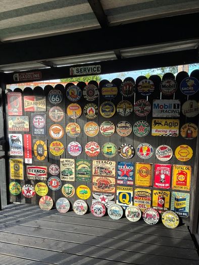 vintage metal signs