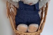 Vintage Miniature Wicker Chair for Dolls /plants