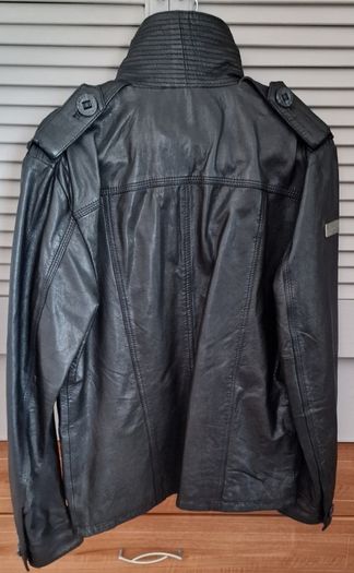 Superdry Premium Mens  Real Leather Jacket.