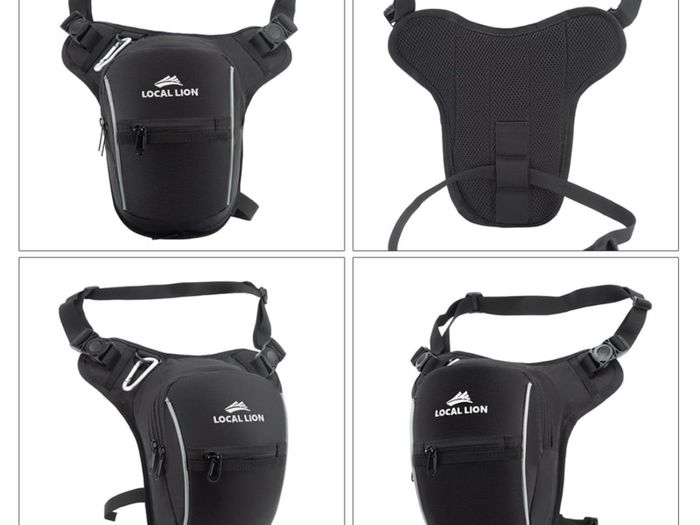Motorcycle Leg Bag Drop Leg Bag Hiking Waist Pack Thigh Bags Cycling Riding Running Daypacks for Men Women