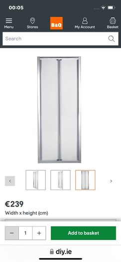 shower door