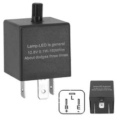 12V 3PIN Relay Motorcycle Motorbike Motor Bike Cycle Turn Signal Lights LED Flashing Converter Tool Electronics Regulator Kit 4x4 Car Accessories Universal