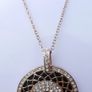 Absolute Jewellery Gold Plated Unique Pendant and Chain Image 4