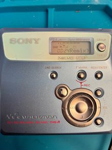 Sony MZ-N505 Blue NetMD MiniDisc - Serviced & Feature-Unlocked