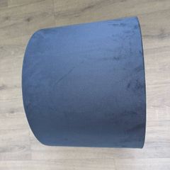 IKEA dark blue velvet ceiling light shade