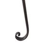 Garden Chaise Lounge 128 cm Steel Antique Brown Image 3