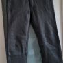 Challenge Leather Team Ladies Motorcycle trousers (black leather jeans style) - Sz 32 (Fit 12UK) - Rrp 189 (New) Image 4