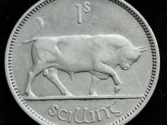 Ireland - 1955 - Shilling - Bull - KM.14a - [2470]