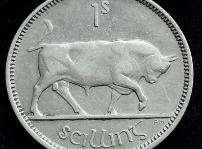 Ireland - 1955 - Shilling - Bull - KM.14a - [2470]