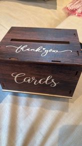 Small wedding card Box