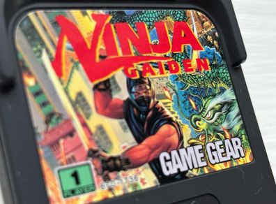 Ninja Gaiden Cart for Sega Game Gear