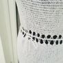 Cream Crochet Dress Size 10 as new Image 5