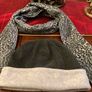 Dents Cosy Scarf  And Hat Set In Dark Snd Light Grey Image 10