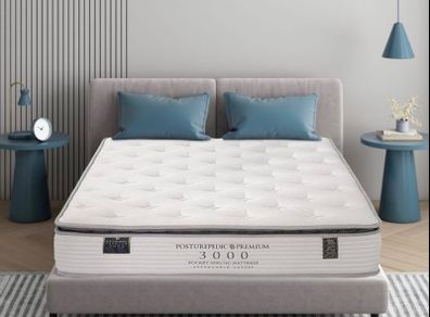 3000 pocket Sprung Pillow Top Mattress