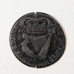 Irish 1694 Halfpenny