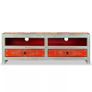 TV Cabinet Solid Mango Wood Hand Painted Image 4