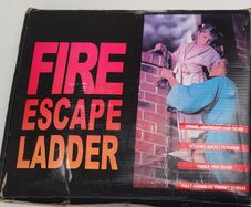 Steel Fire Escape Ladder 15 Ft