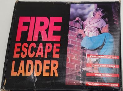 Steel Fire Escape Ladder 15 Ft