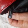 DKNY Red Leather Tote Bag Genuine Cow Leather Brand New Image 2
