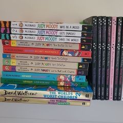 selection of girls books