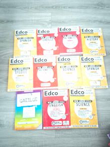 Edco exam  paper books of junior cert