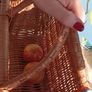 Wicker Dutch bag, medium size wicker basket, gift for her Image 2