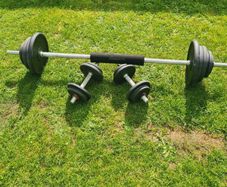 domyos weight training set