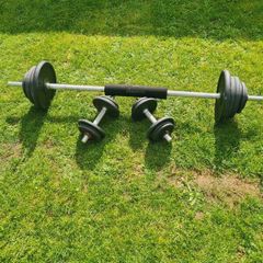 domyos weight training set