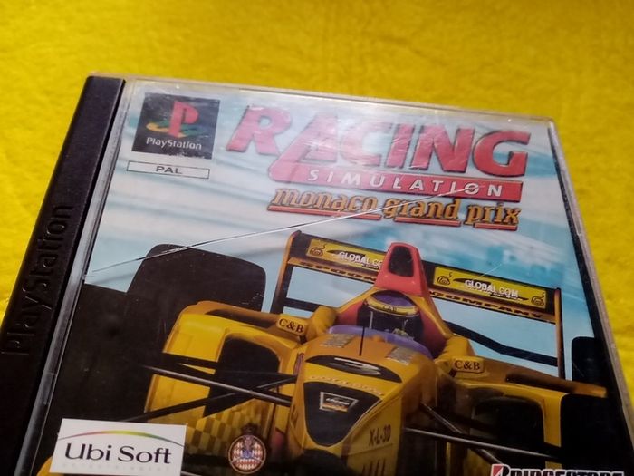 Racing Simulation Monaco Grand prix PlayStation 1 Ps1 PlayStation 2 ps2 games Original