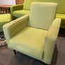Genuine 1960s Mid-Century Green Sofa Chair 3piece Image 3