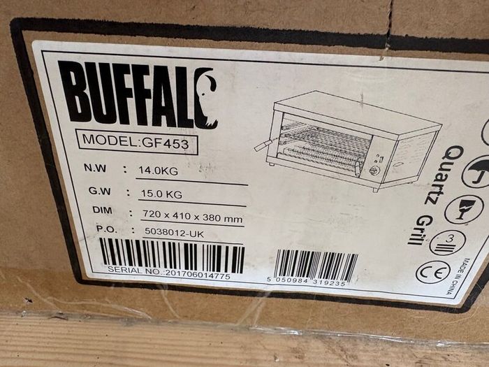 Unused Catering Equipment