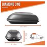 Tetrax Diamond 340 320L Roof Box - Brand New Unopened Image 2