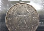 Germany Third Reich 5 Reichsmark Coin 1st Anniversary - Nazi Rile Potsdam Garrison Church 1934 - 1935