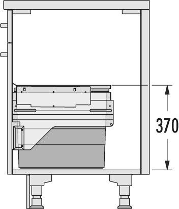 Hailo pull out kitchen bin