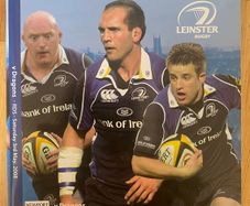 2008 Leinster v Newport Gwent Dragons - Magners League Programme