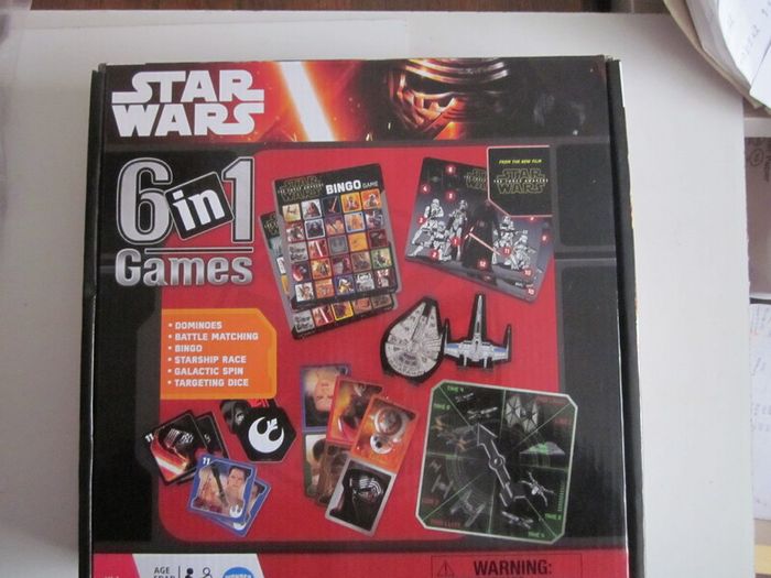 Star Wars 6 in 1 Childrens  Disney Games