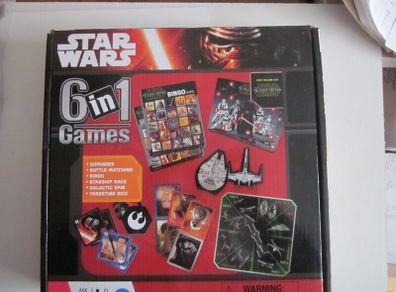 Star Wars 6 in 1 Childrens  Disney Games