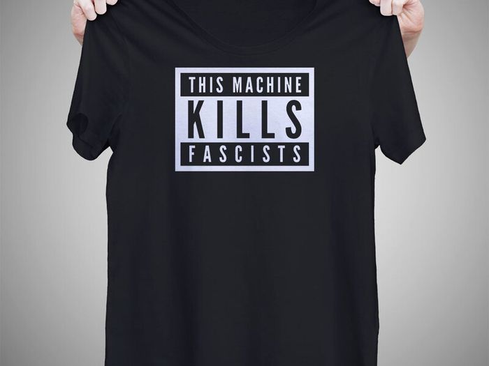 This Machine Kills Fascists T-Shirt (Small to 5Xl)