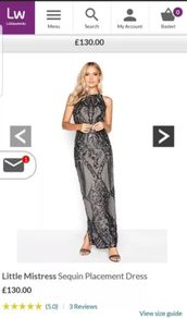 Stunning Long Sequin Dress